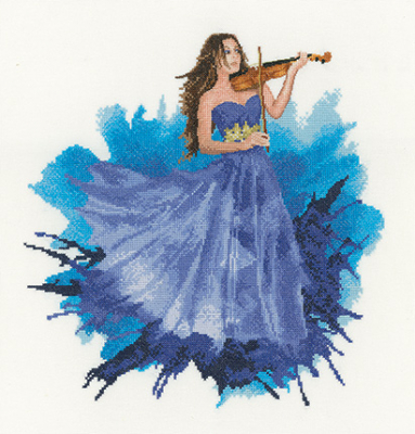 (image for) The Violinist Watercolours by John Clayton